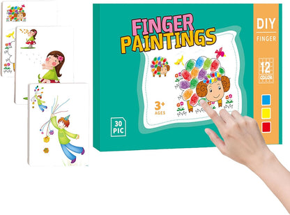 Creative Finger Paint Set™