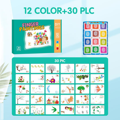 Creative Finger Paint Set™