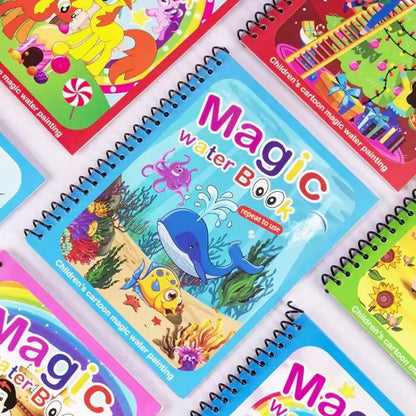 Water Book Painting Drawing & Magic Water Pen