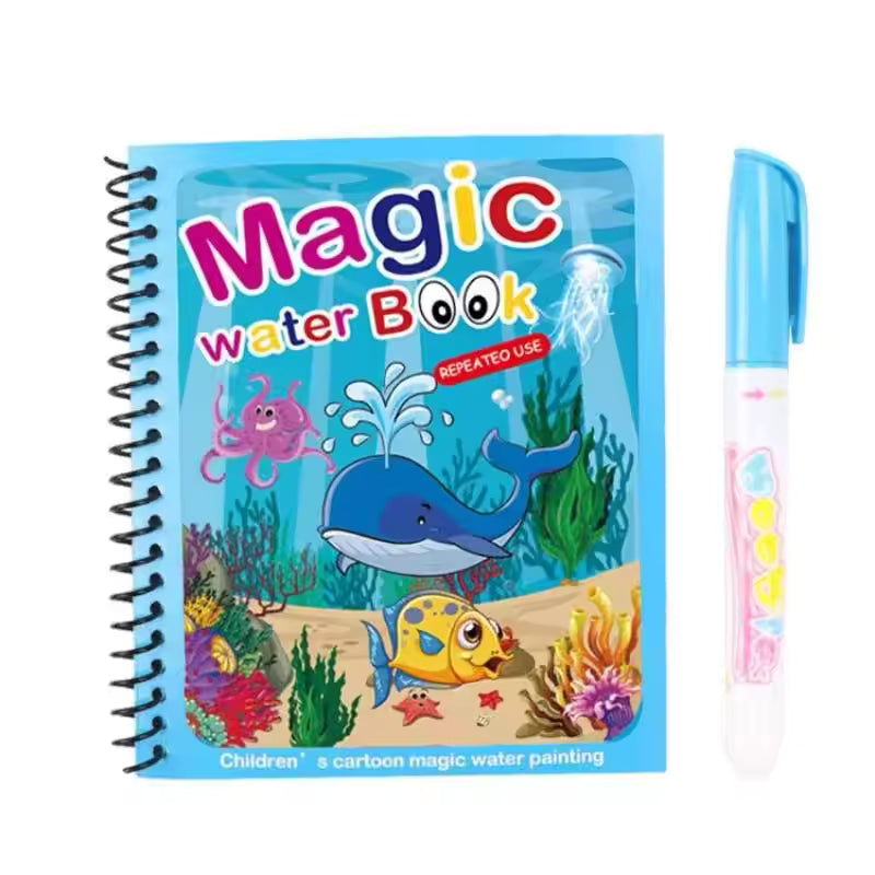 Water Book Painting Drawing & Magic Water Pen
